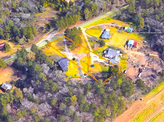 Lake Murray Overhead View