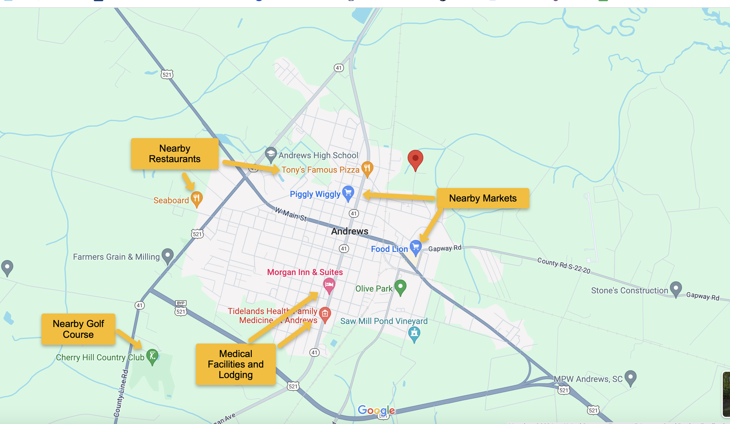 Nearby Amenities