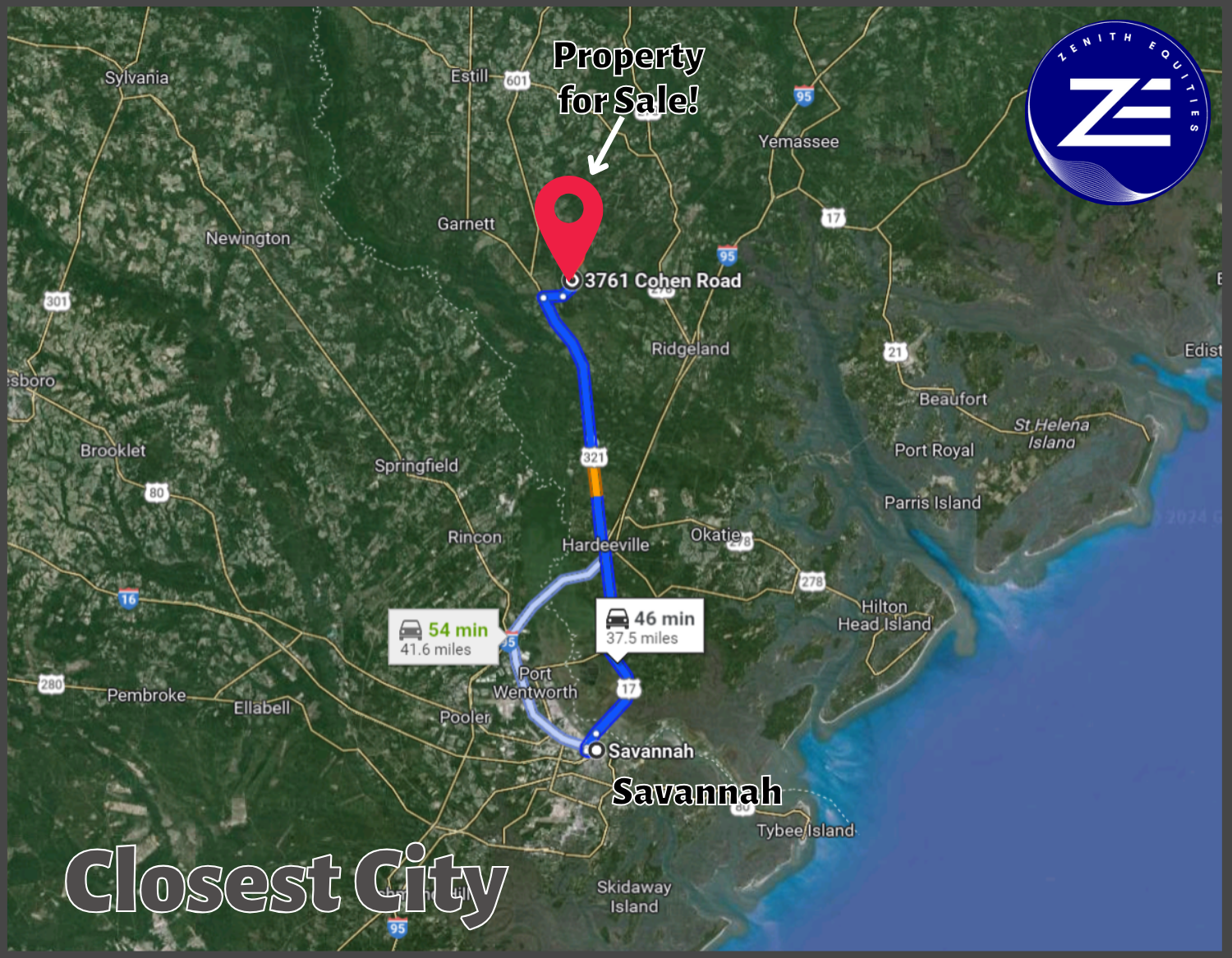 Closest City