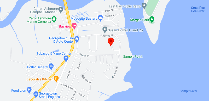 Georgetown map